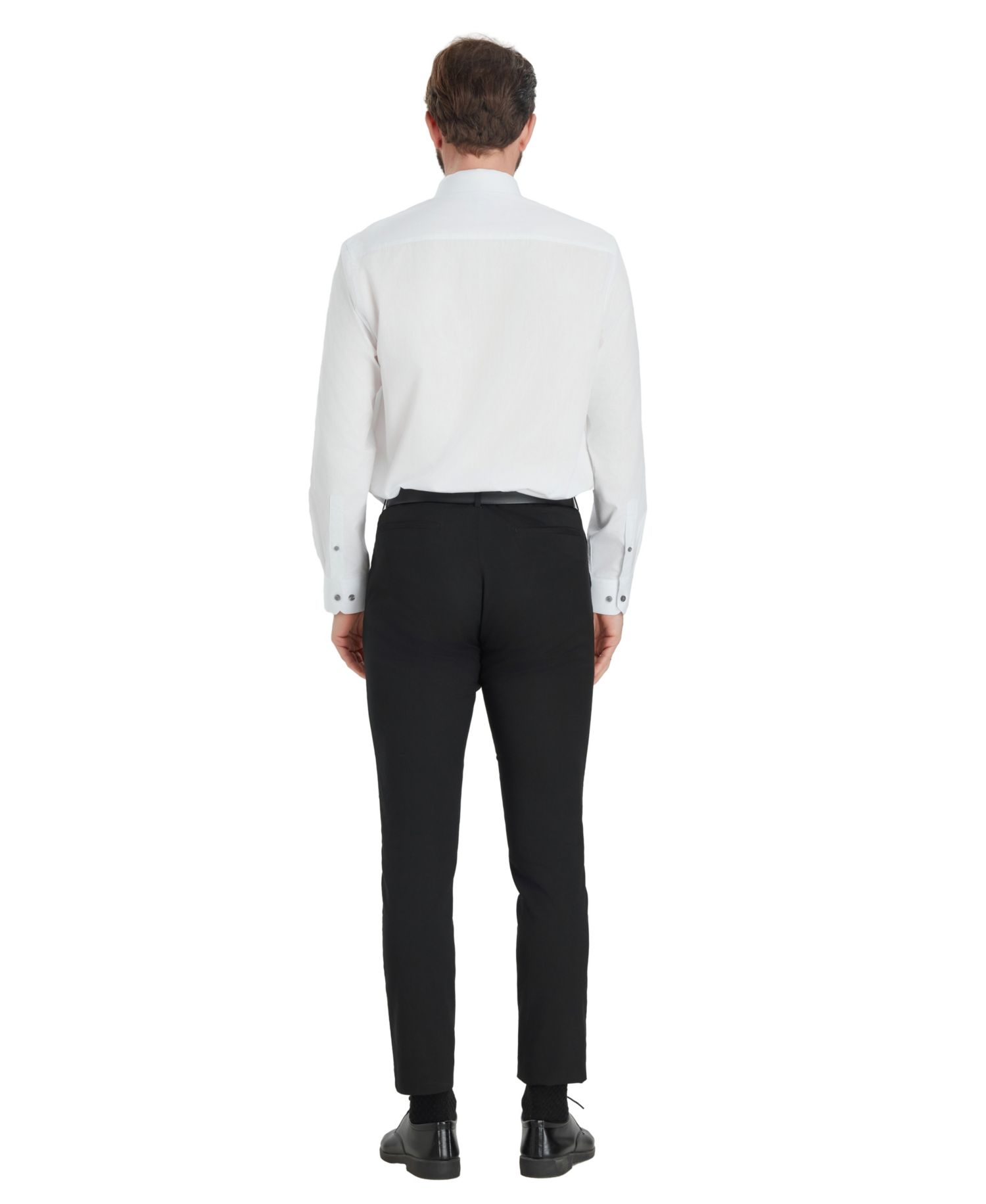 Men's Regular-Fit Solid Dress Shirt