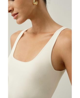 Women's Milano Knit Silk Viscose Tank Top