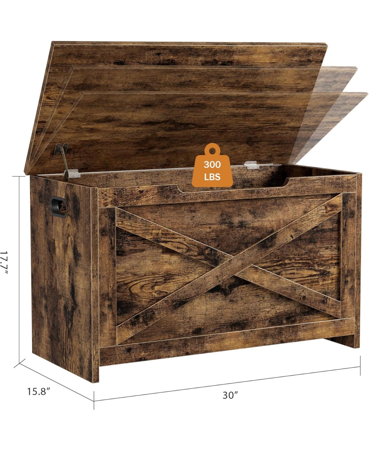 gaomon 30" Wooden Storage Chest