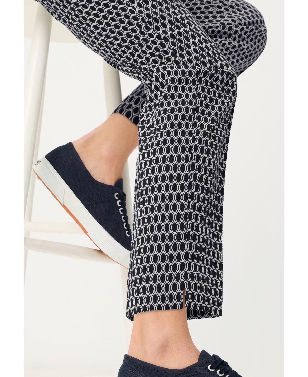 Olsen Women's Lisa FIt Geo Pull-On Pant