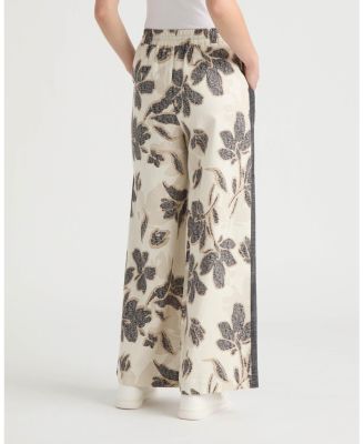 Women's Wide Leg with Drawcord Pant