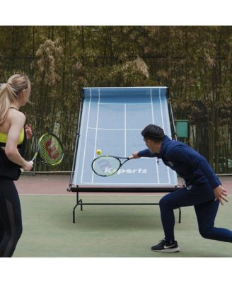 Portable Indoor Outdoor Weatherproof Tennis Rebounder Net with Carry Bag