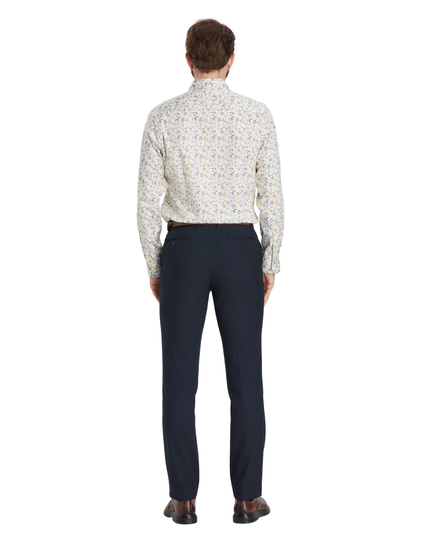 Men's Slim-Fit Florian Ditsy Dress Shirt