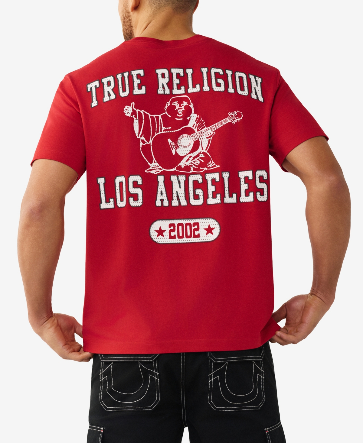 True Religion Men's Short-Sleeve Buddha T-Shirt