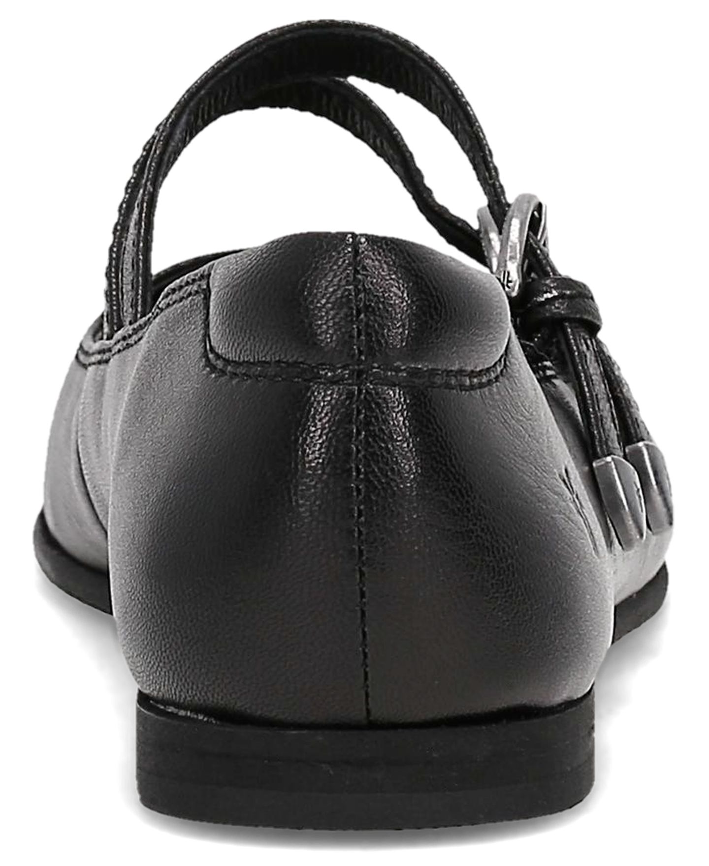 Женские балетки Frye Carson Multi Strap Mary Jane Leather Flats, цвет: Чёрный кожаный — фото 3
