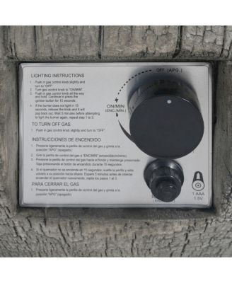 Patio Propane Fire Pit, 30, 000BTU,(Tank Cover Not Provided)