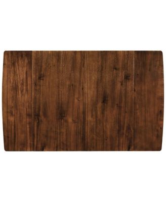 3-Piece Wood Drop Leaf Breakfast Nook Dining Table Set