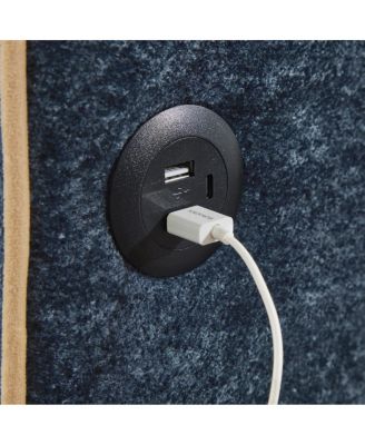 Streamdale Chenille Pull Out Sofa Bed, 58-inch Sleeper Loveseat with Adjustable Backrest