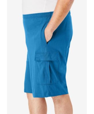 Big & Tall Lightweight Jersey Cargo Shorts
