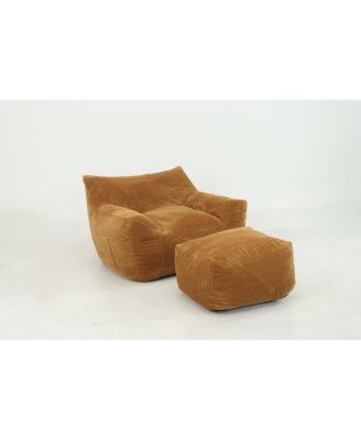 Oversized Comfy Bean Bag Chair for Adults, Living Room Lazy Sofa for Bedroom & Dorm