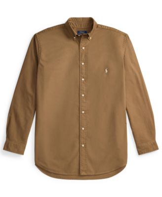 Men's Big & Tall Garment-Dyed Oxford Shirt