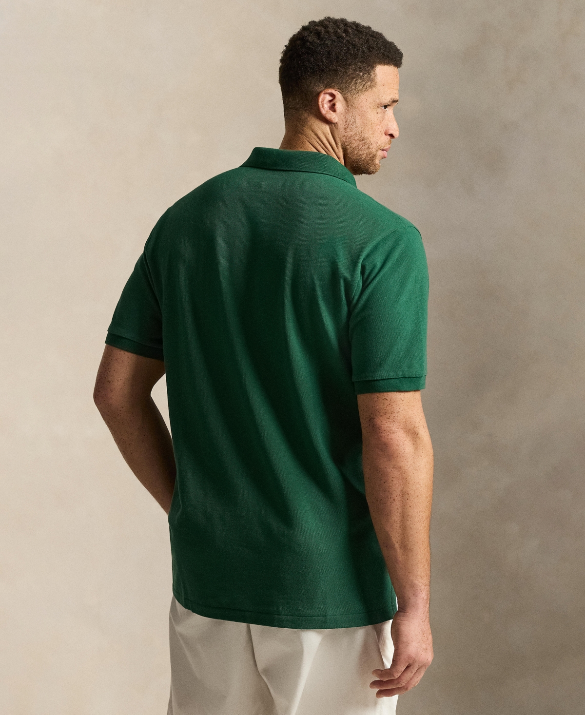 Polo Ralph Lauren Men's Big & Tall Bear Mesh Shirt - New Forest