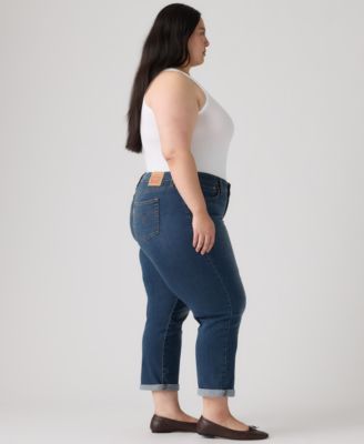 Trendy Plus Size Boyfriend Jeans