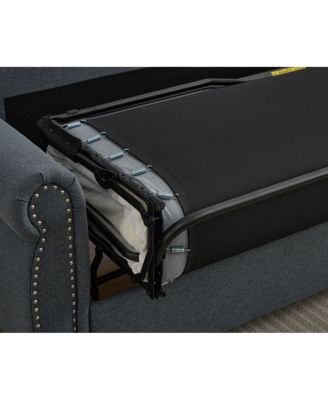 2-in-1 Queen Convertible Sleeper Sofa Bed, Pull Out Couch Bed