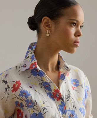 Women's Relaxed Fit Collared Shirt