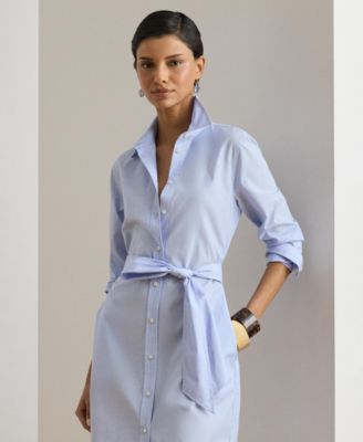 Women's Point Collar Shirt Dress