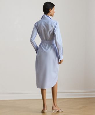 Women's Point Collar Shirt Dress