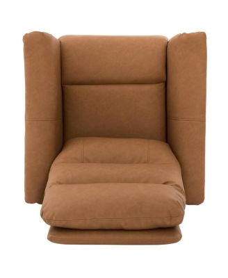 Manual Recliner Chair with 8-Point Massage & Adjustable Backrest