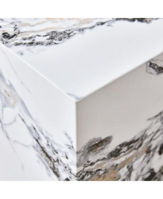 Marble Pattern MDF Coffee Table - Ready to Use