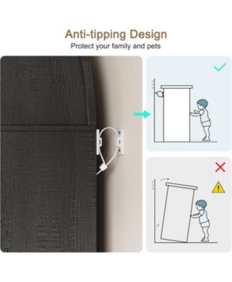 Arched Bookshelf with Doors, 71.4" Tall Farmhouse Bookcase with 15.83" Deep Shelves, Wooden Display Cabinet with Storage for Living Room