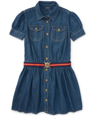 polo ralph lauren denim shirt dress