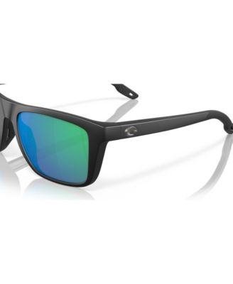 Men's Rectangle Polarized Sunglasses, 6S9107