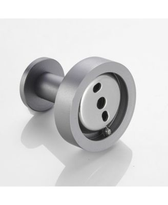 Round Base Wall Hanging Coat Hook, 4 Pack Stainless Steel Heavy Duty Towel Hook for Entry, Bathroom and Bedroom