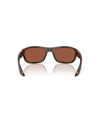 Unisex Rectangle Clipperton Polarized Sunglasses, 6S9119