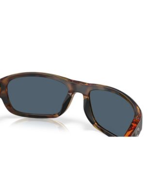 Unisex Rectangle Clipperton Polarized Sunglasses, 6S9119