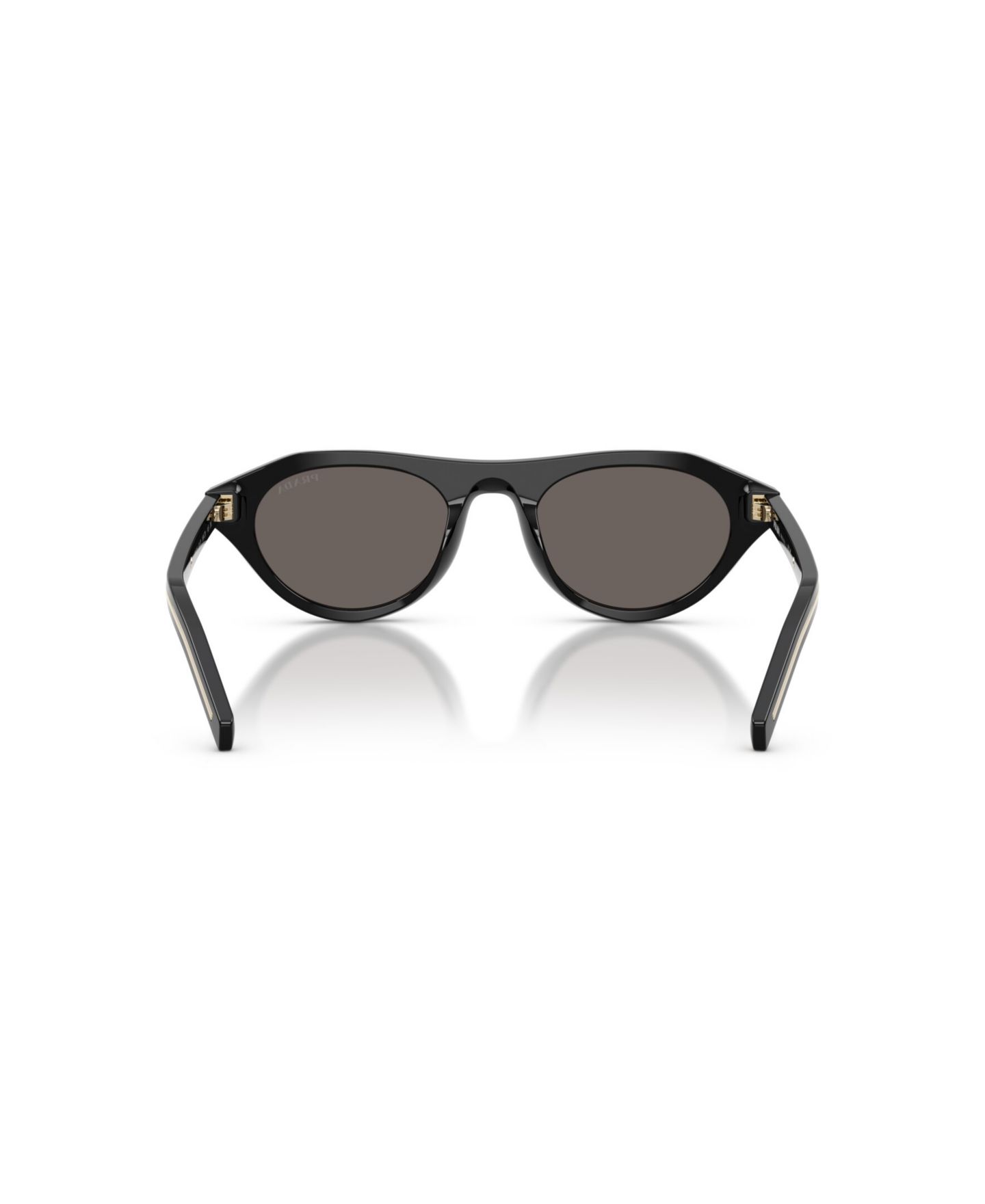 Женские солнцезащитные очки Prada Geometric, PR B15S, цвет: Чёрный — фото 4