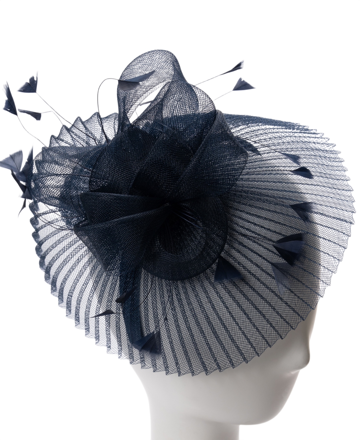 August Hats Pleated Fascinator Hat
