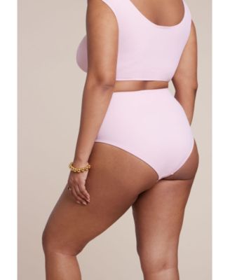 Women's High Waisted Bikini Bottom