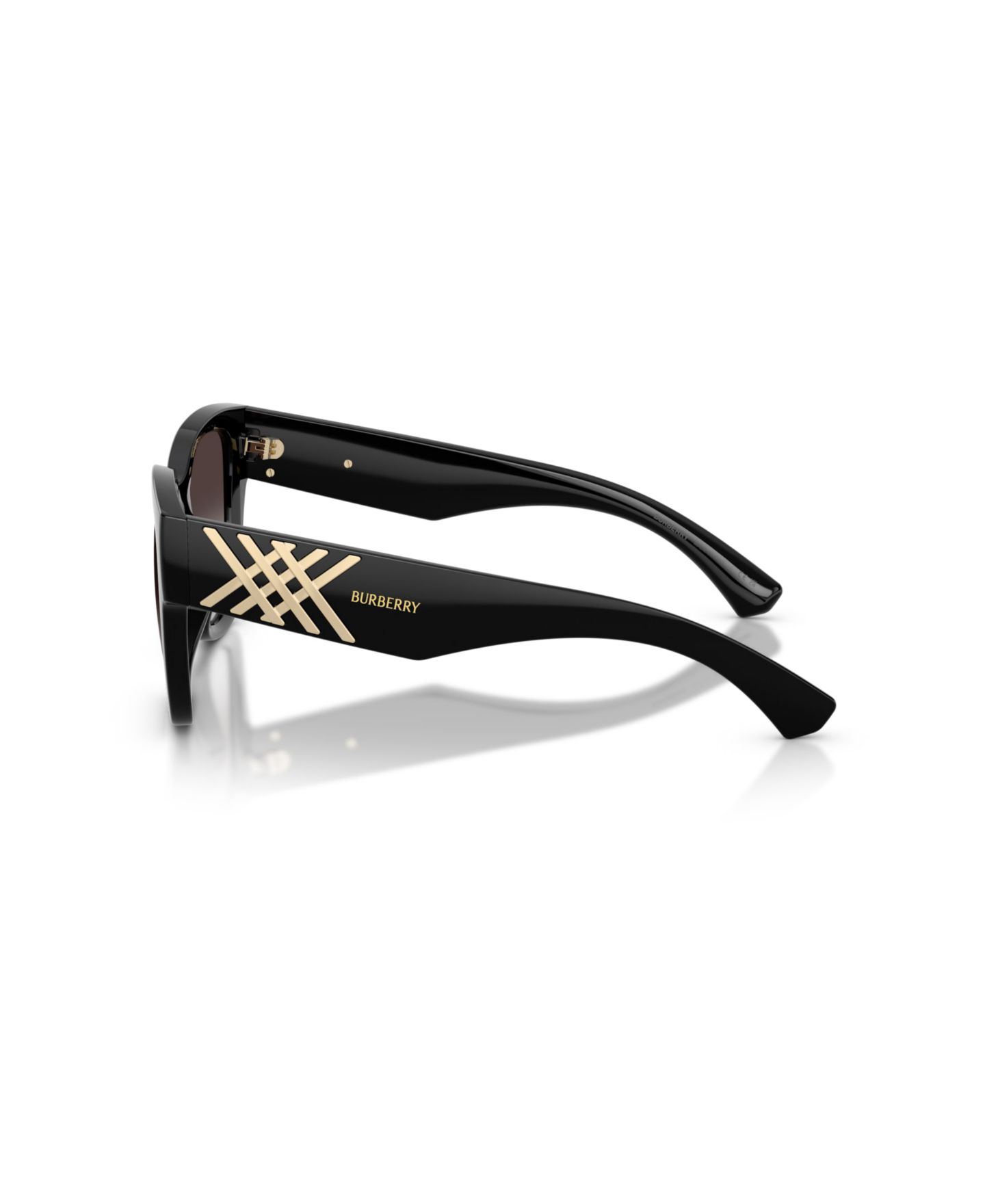 Женские солнцезащитные очки Burberry Square Sunglasses, BE4489U, цвет: Чёрный — фото 5