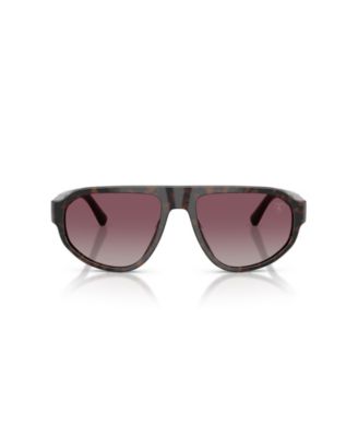 Men's Geometric Polarized Sunglasses, FZ6027U