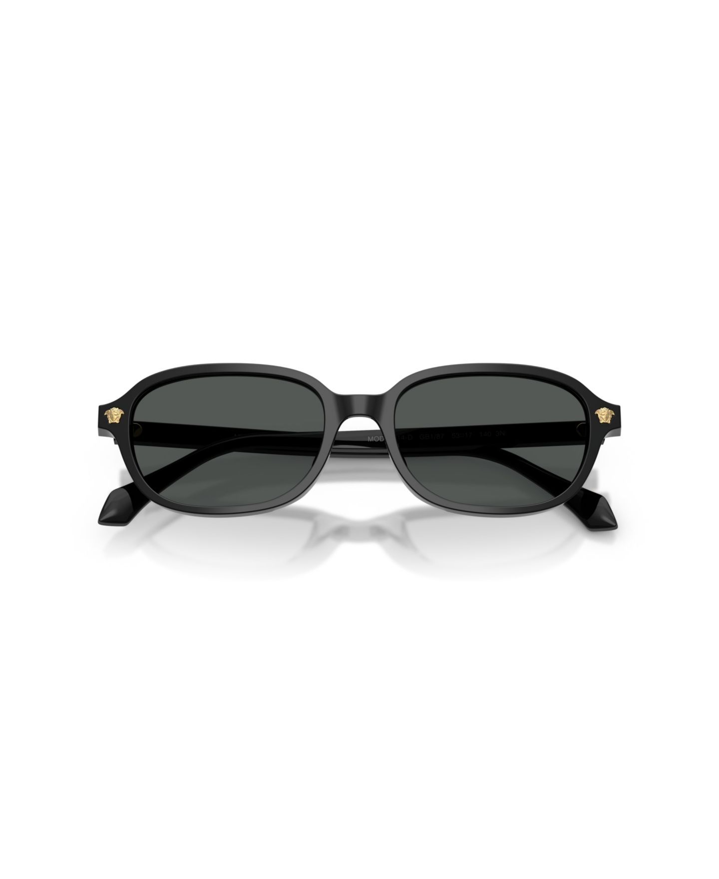 Женские солнцезащитные очки Versace Sunglasses, VE4514D, цвет: Чёрный — фото 5