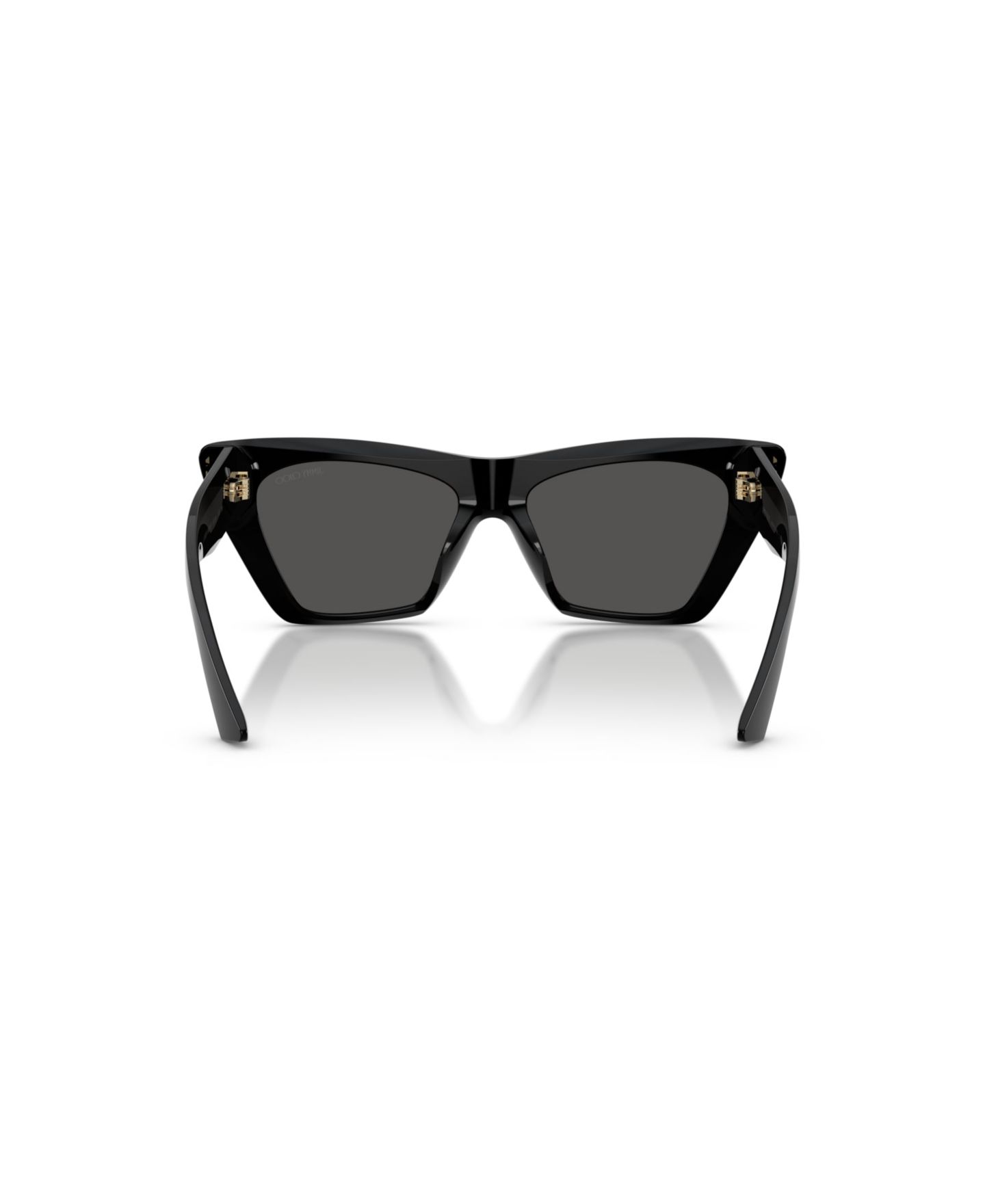 Женские солнцезащитные очки Jimmy Choo Cat Eye Sunglasses, JC5062U, цвет: Чёрный — фото 4