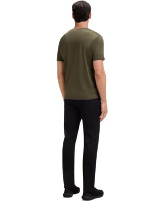 BOSS by x Porsche Men's Mercerized-Cotton Reflective Branding T-Shirt