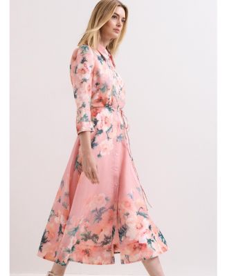 Women's Anabella 3/4 Sleeve Midi Dress