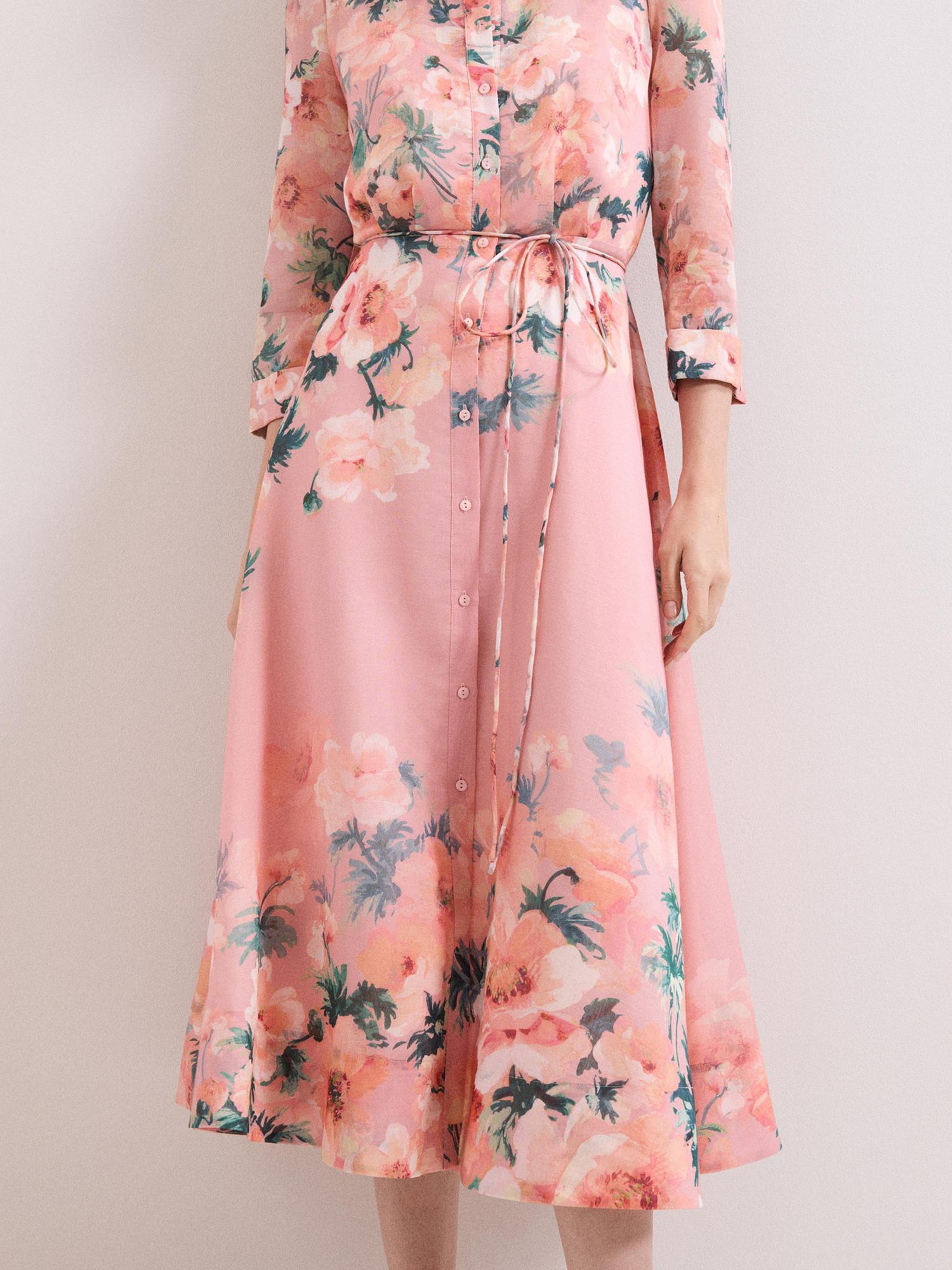 Women's Anabella 3/4 Sleeve Midi Dress