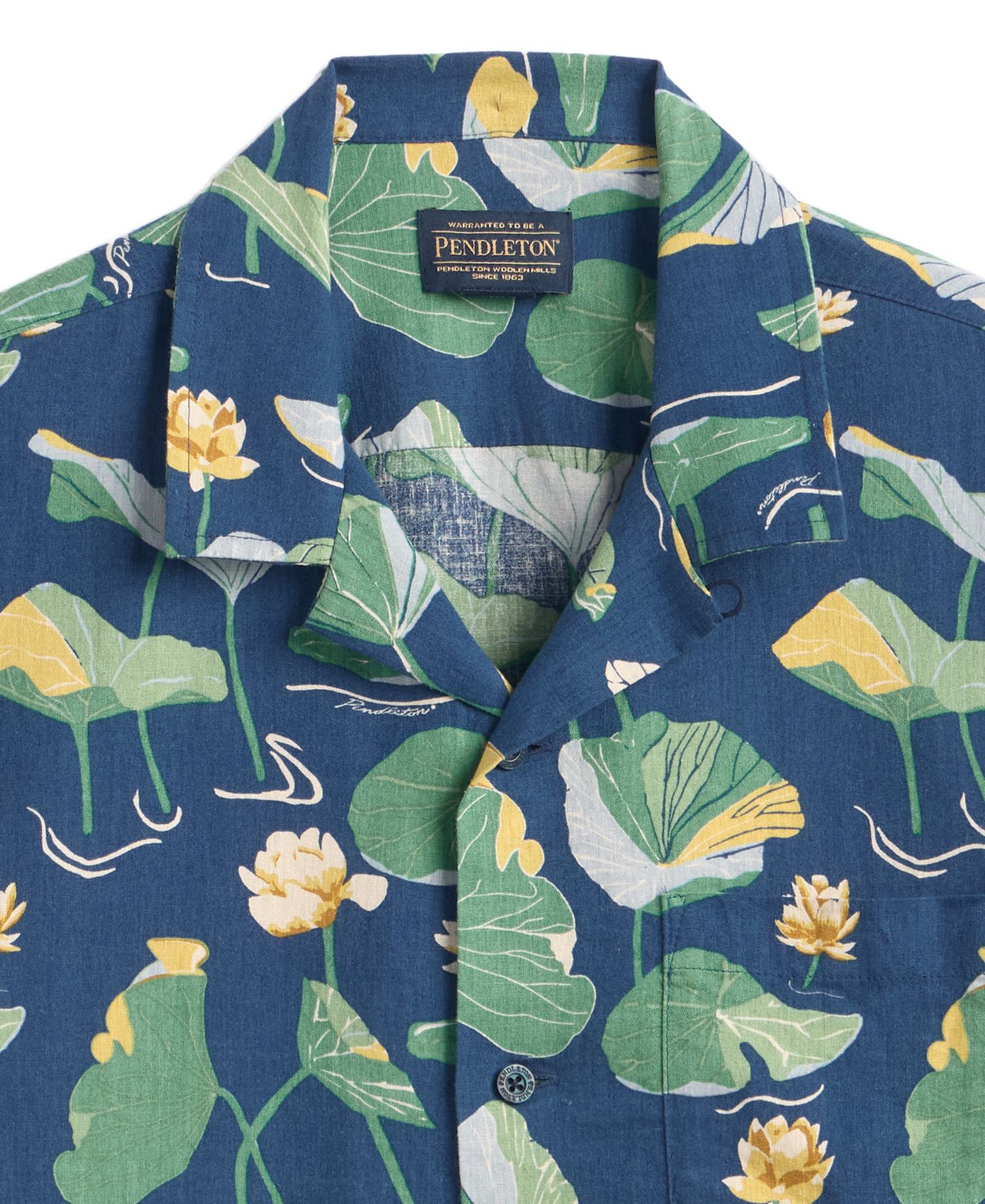 Men's Aloha Short-Sleeve Camp-Collar Shirt