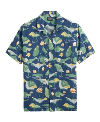 Men's Aloha Short-Sleeve Camp-Collar Shirt