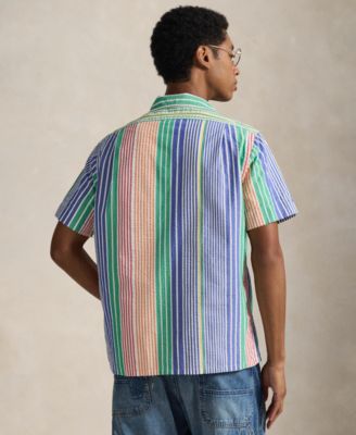 Men's RL Prepster Classic-Fit Seersucker Shirt