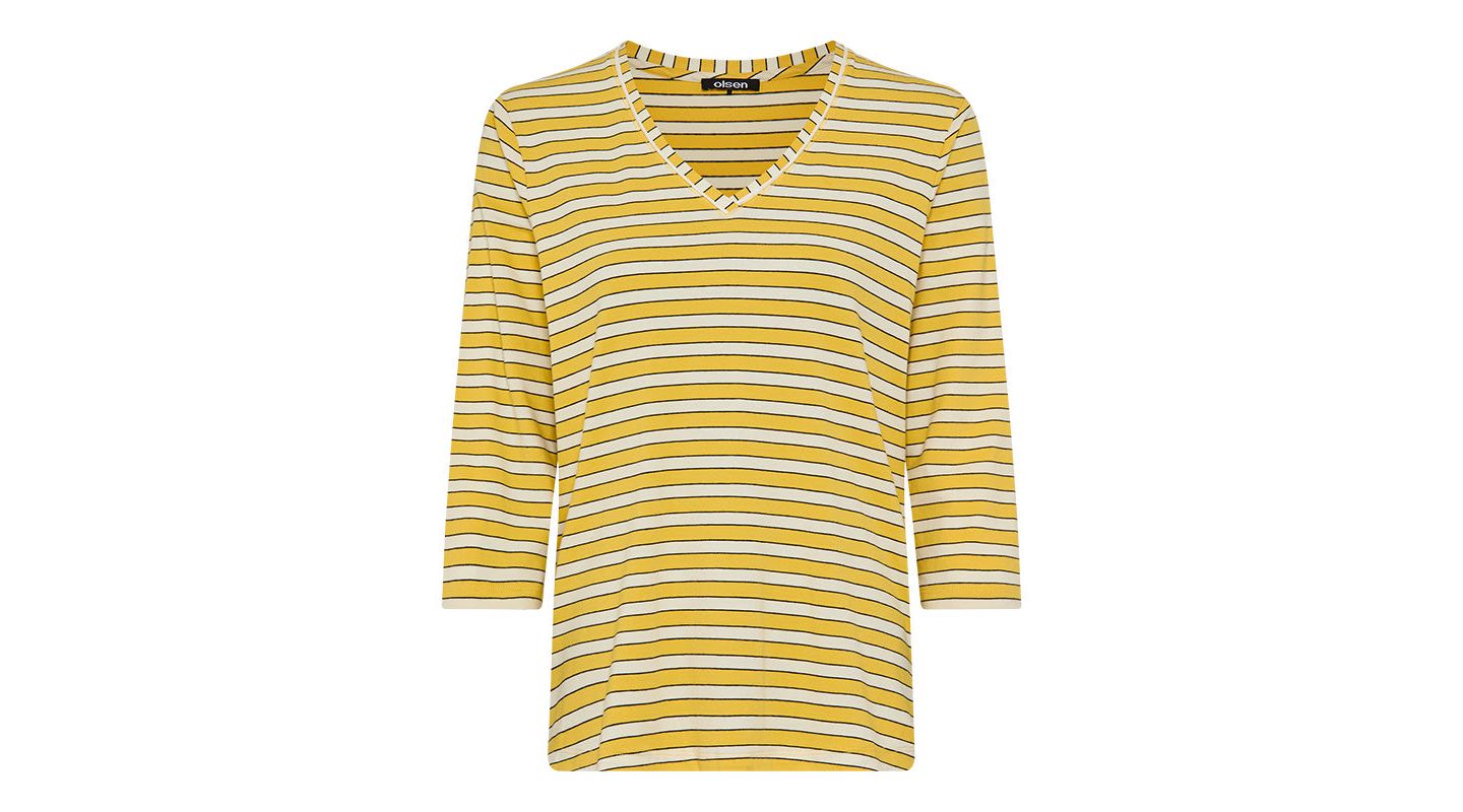 Женская футболка Olsen Striped — фото 4