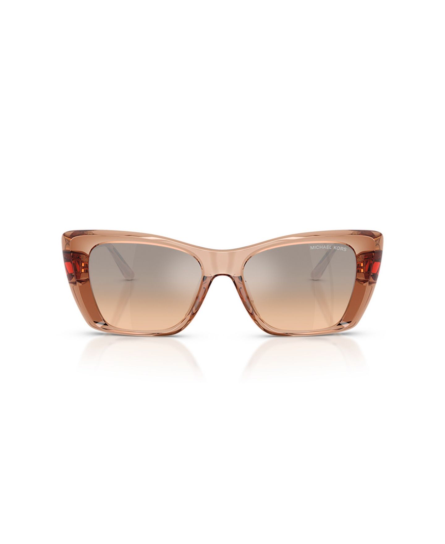 Женские солнцезащитные очки Michael Kors Sunglasses, MK2270U, цвет: Коричневый прозрачный — фото 2
