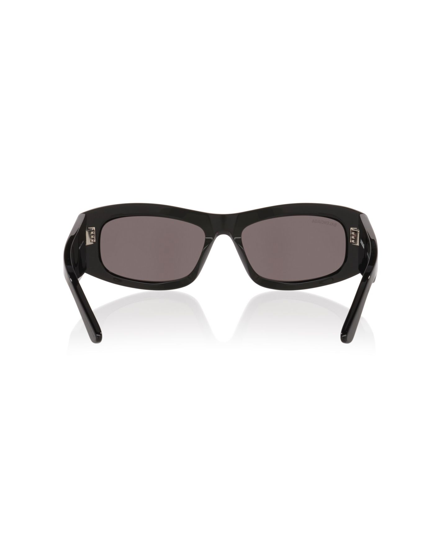 Женские солнцезащитные очки Balenciaga Rectangle Sunglasses, BB0395S 6E000382, цвет: Чёрный — фото 4