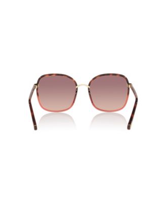 Chlo&eacute; Women's Square Sunglasses, CH0031S 6N000407