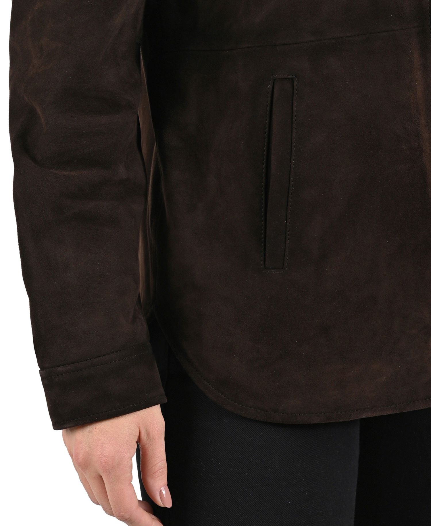 Women's Women s Goat Suede Jacket