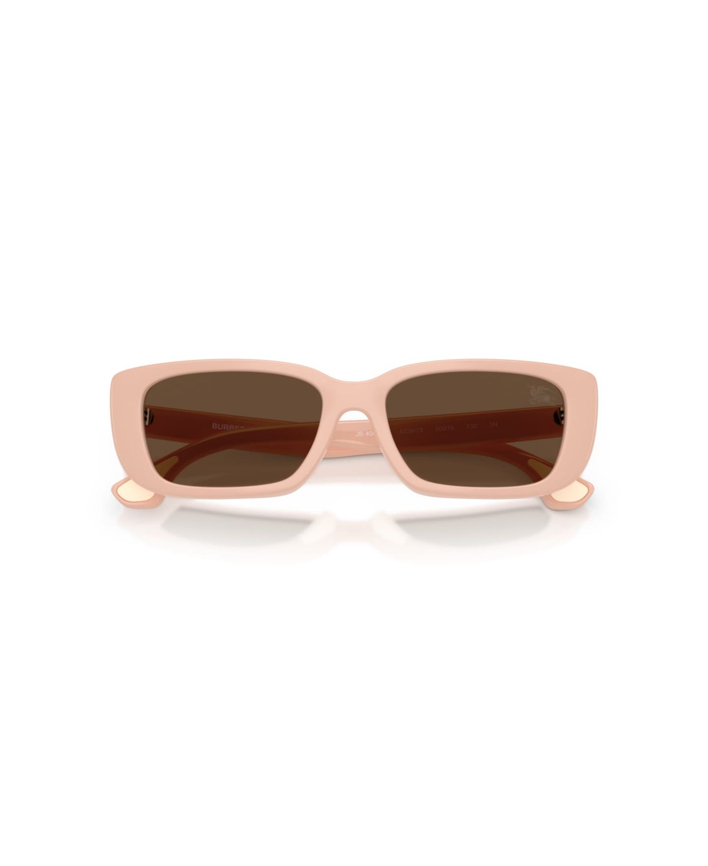 Женские солнцезащитные очки Burberry Rectangle, 0JB4006U (Ages 7-10), цвет: Розовый — фото 5