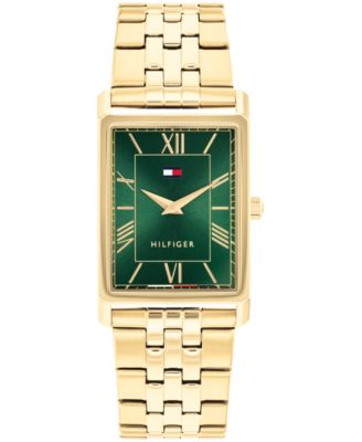 Men's Quartz Gold Tone Stainless Steel Bracelet Watch, 25.5 mm