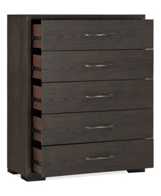 Ryder 51" Oak Veneer Drawer Glide Chest